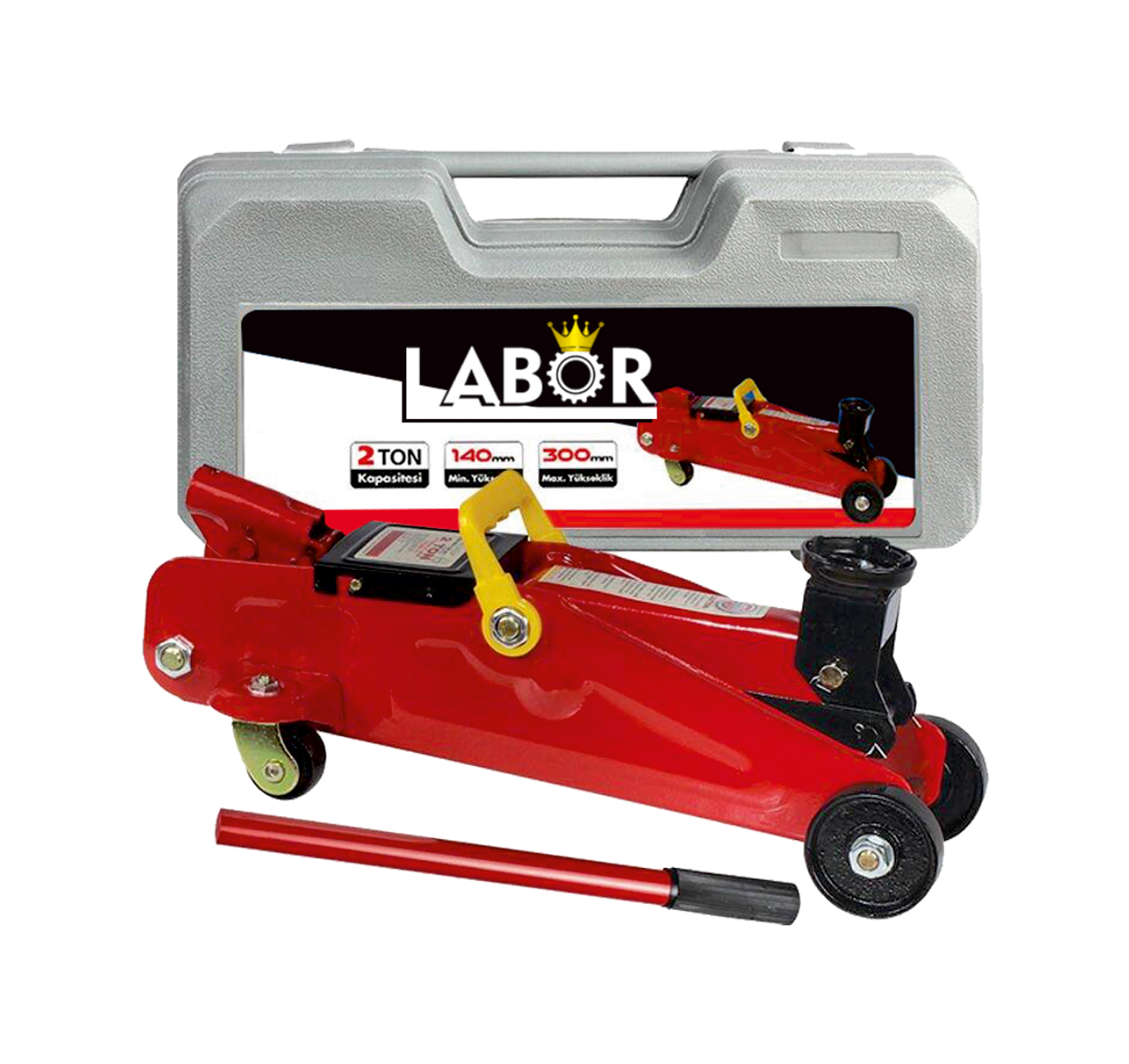 2 Ton Arabalı Kriko